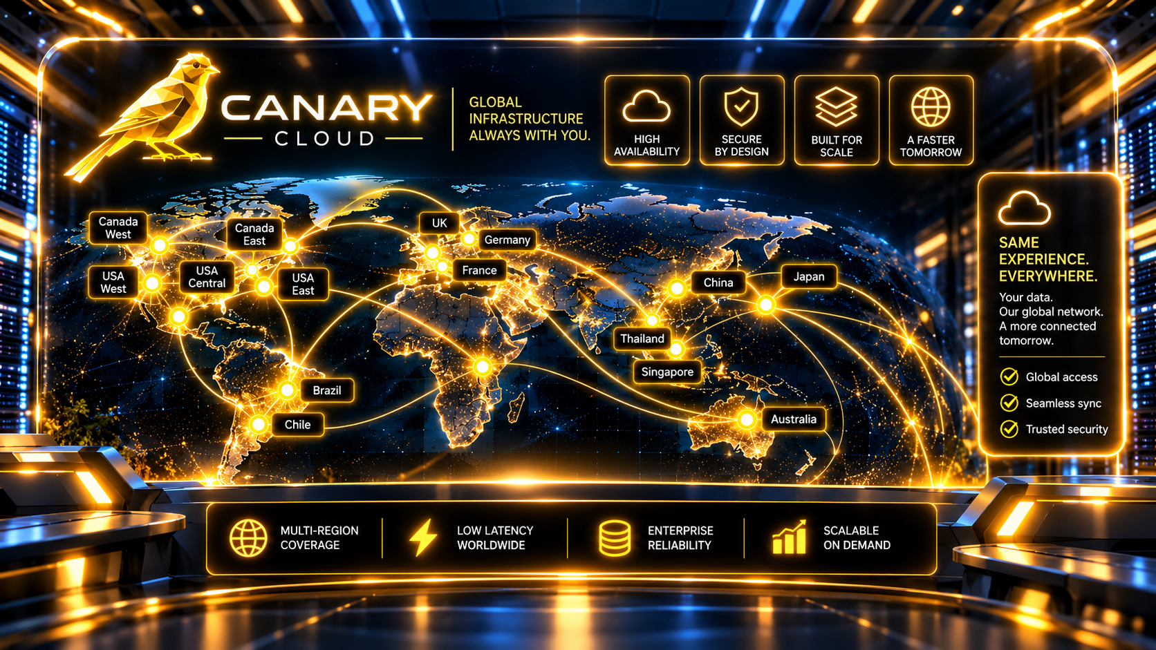Canary Cloud global cloud platform